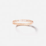 Challenge Bangle Full Pavé in 18K Gold with White Diamonds