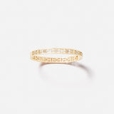 Challenge Bangle Full Pavé in 18K Gold with White Diamonds