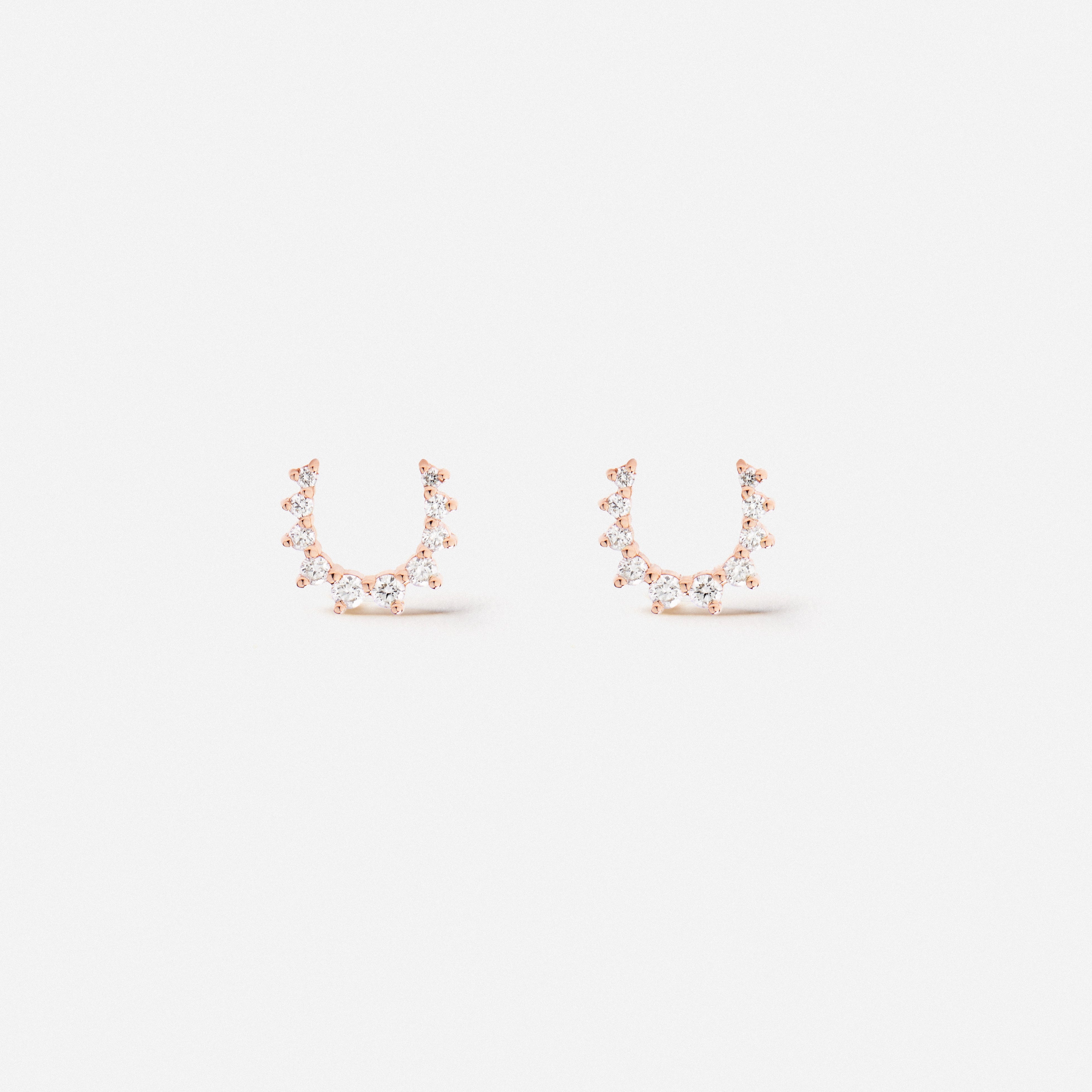 Confidence Earrings in 18K Gold with White Diamonds — packaging, TOTI equestrian jewellery