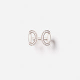 Connection Ring in 18K Gold with White Diamonds