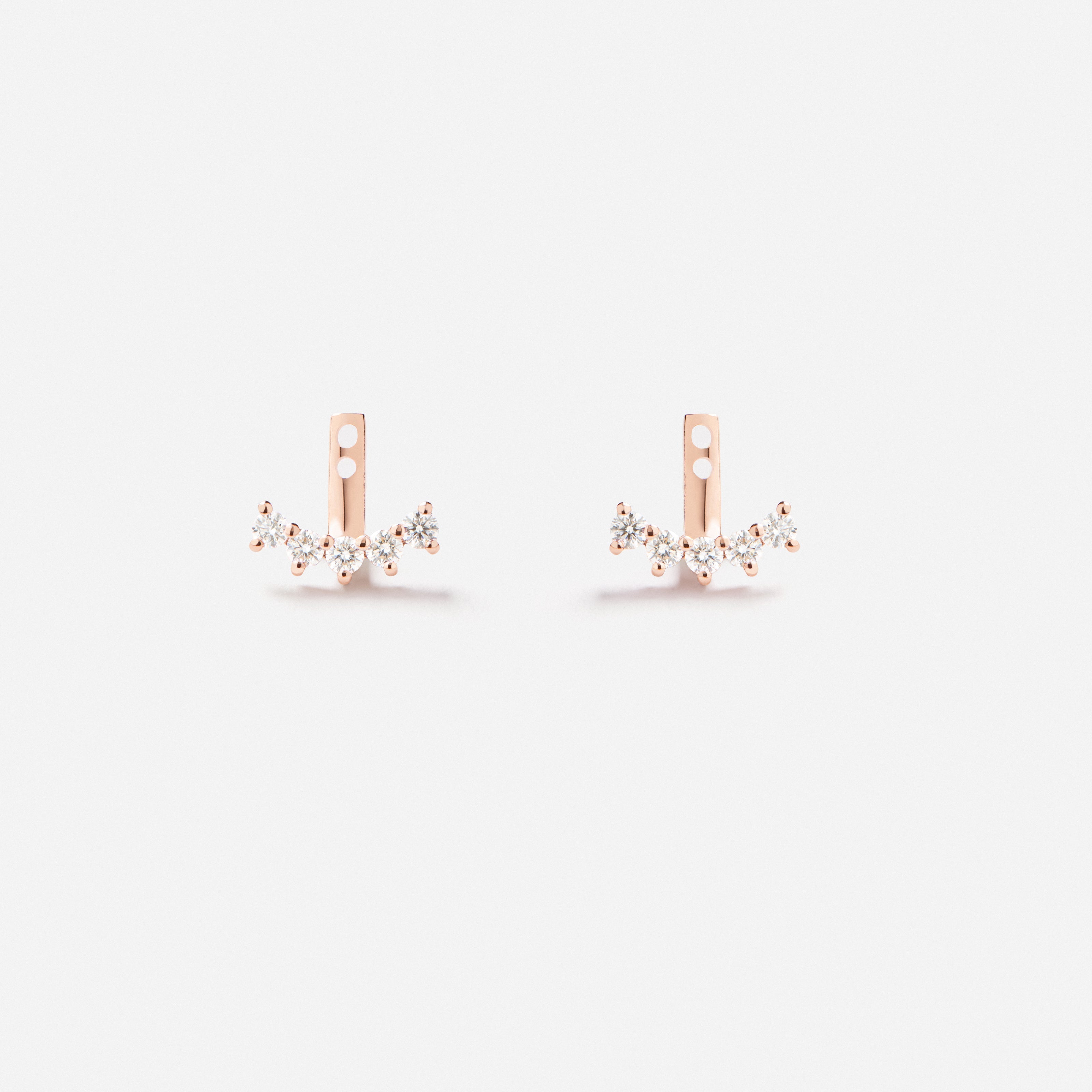 Cuddle Ear Jackets in 18K Gold with White Diamonds — packaging, TOTI equestrian jewellery