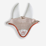 Saddle Pad and Ear Bonnet in Beige