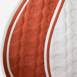 Saddle Pad and Ear Bonnet in Beige
