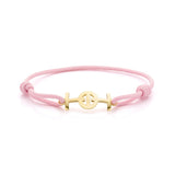 Challenge Cord Bracelet in 9K Yellow Gold