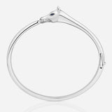 Celebration Horse Head Bangle in 18K Gold
