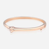 Celebration Horse Head Bangle in 18K Gold