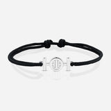 Destiny Challenge Cord Bracelet in Black