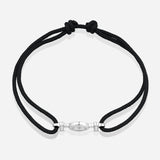 Destiny Challenge Cord Bracelet in Black