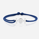 Destiny Challenge Cord Bracelet in Navy