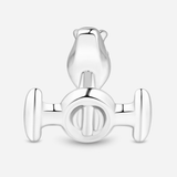 Celebration Horse Head Cufflinks in Silver