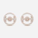 Challenge Studs in 9K Gold