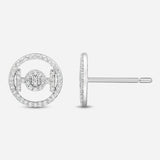 Challenge Studs in 9K Gold