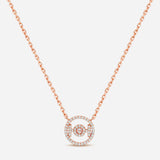 Challenge Necklace in 9K Gold with White Diamonds