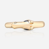 Celebration Horse Head Ring in Yellow Gold