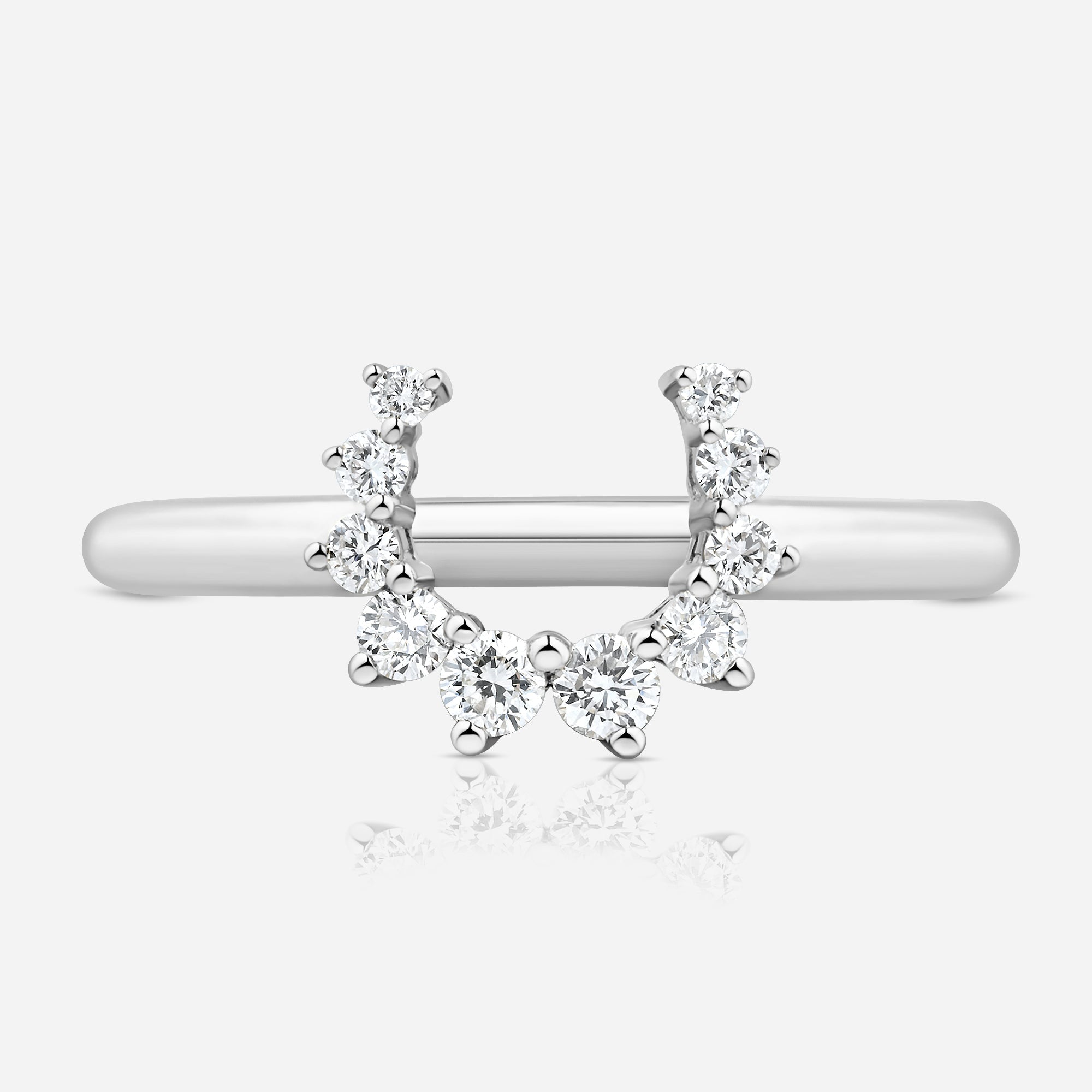 Confidence Ring in 9K Gold with White Diamonds — packaging, TOTI equestrian jewellery