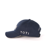 TOTI Cap in Navy and Cream