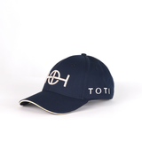 TOTI Cap in Navy and Cream