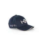 TOTI Cap in Navy and Cream