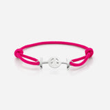Challenge Cord Bracelet in Silver