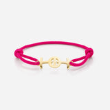 Challenge Cord Bracelet in 9K Yellow Gold