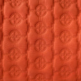 Saddle Pad and Ear Bonnet in Terracotta