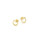 Connection Earrings in Yellow Gold